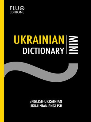 cover image of Ukrainian Mini Dictionary